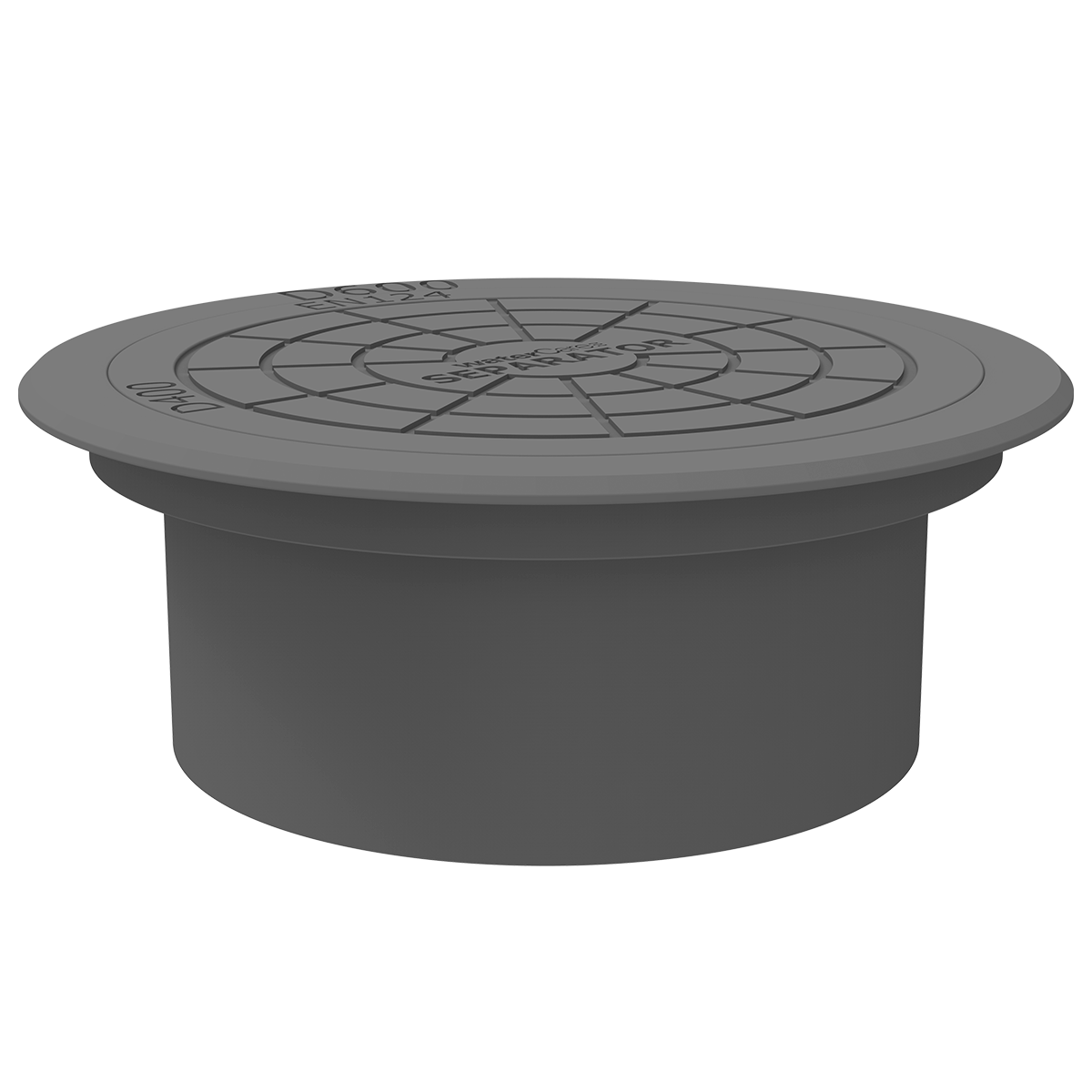 Ø600 separator dæksel til fedtudskiller med flydende karm