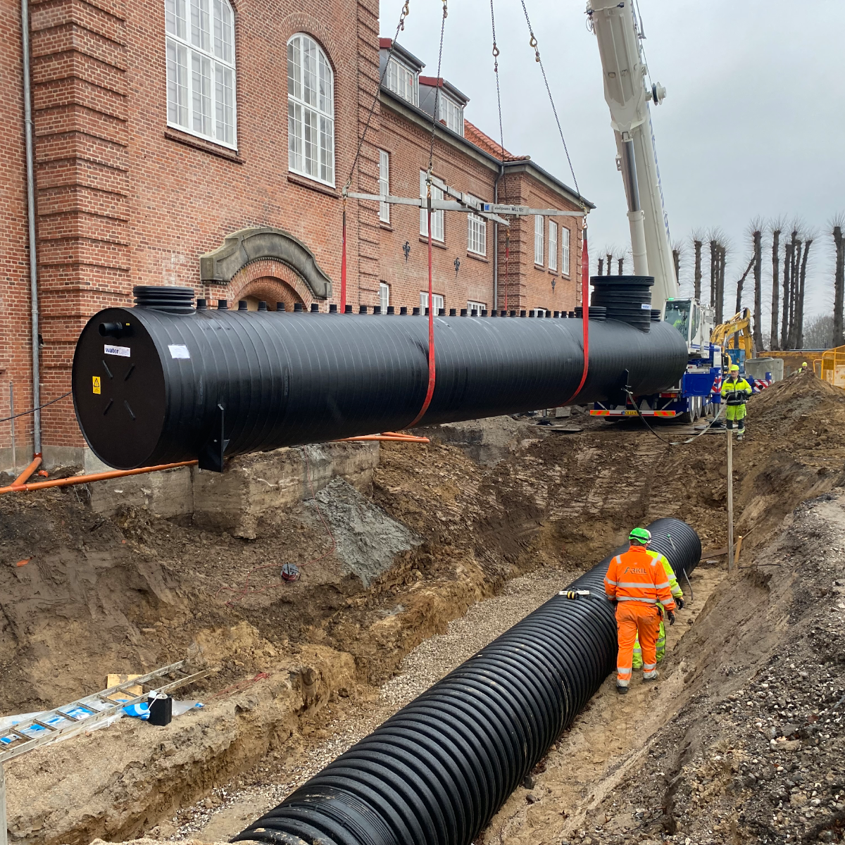 Classic Car House opsamler og renser regn- og overfladevand