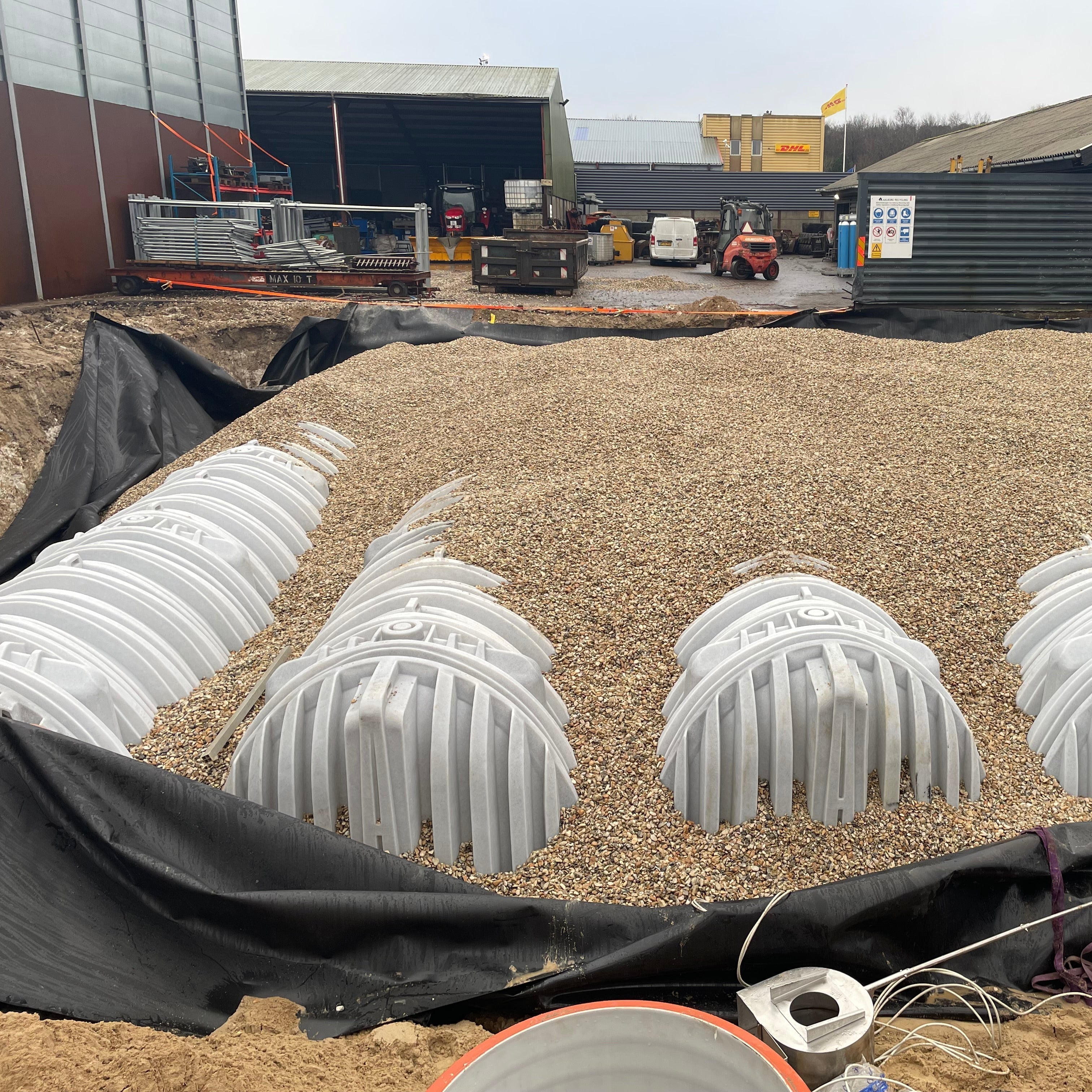 LAR-løsning ved Aalborg Recycling