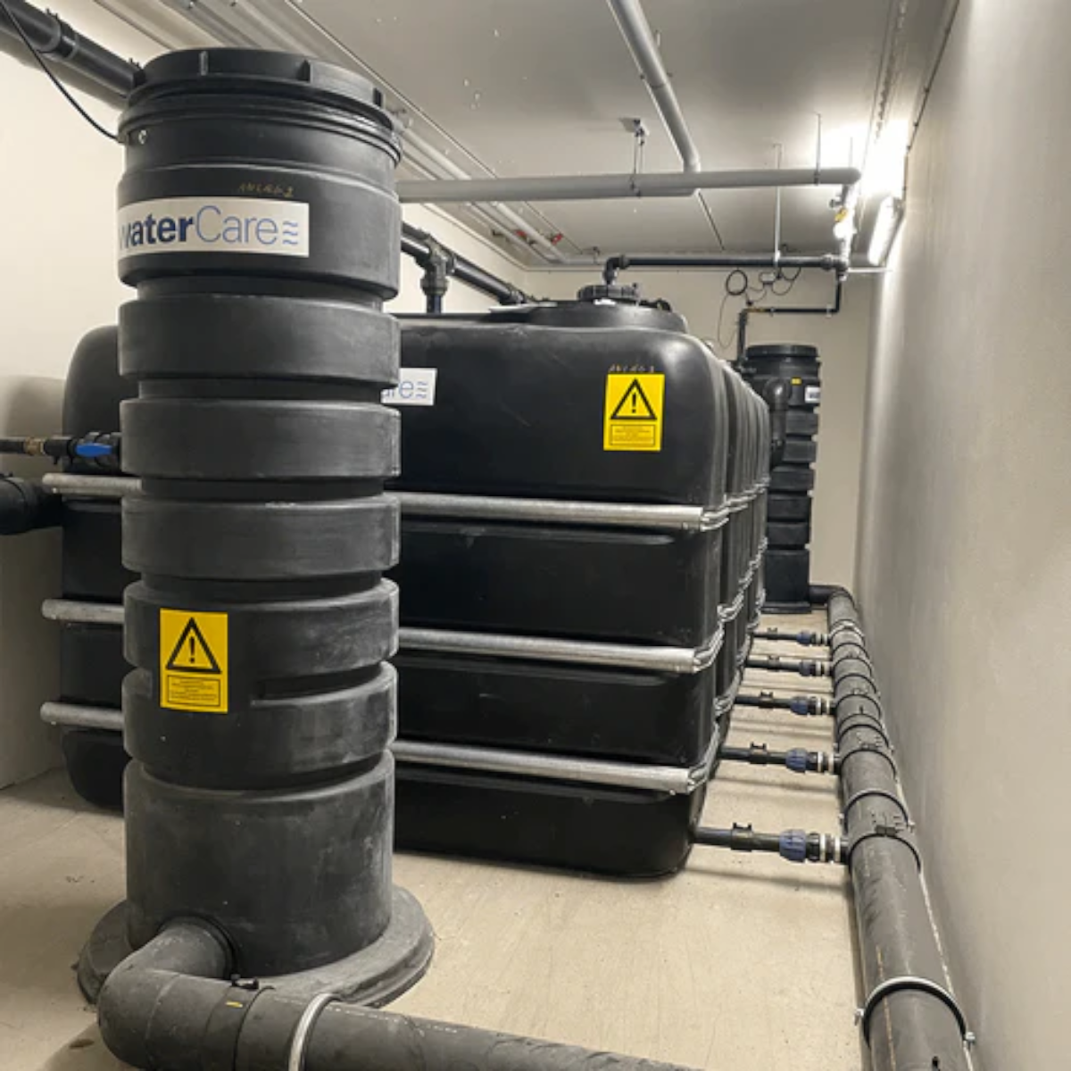 Regnvand til toiletskyl og tøjvask