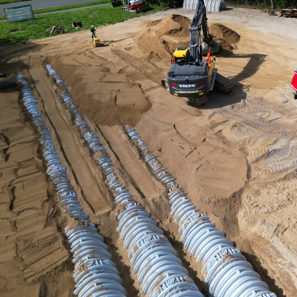 Nedsivning af regnvand i Silkeborg