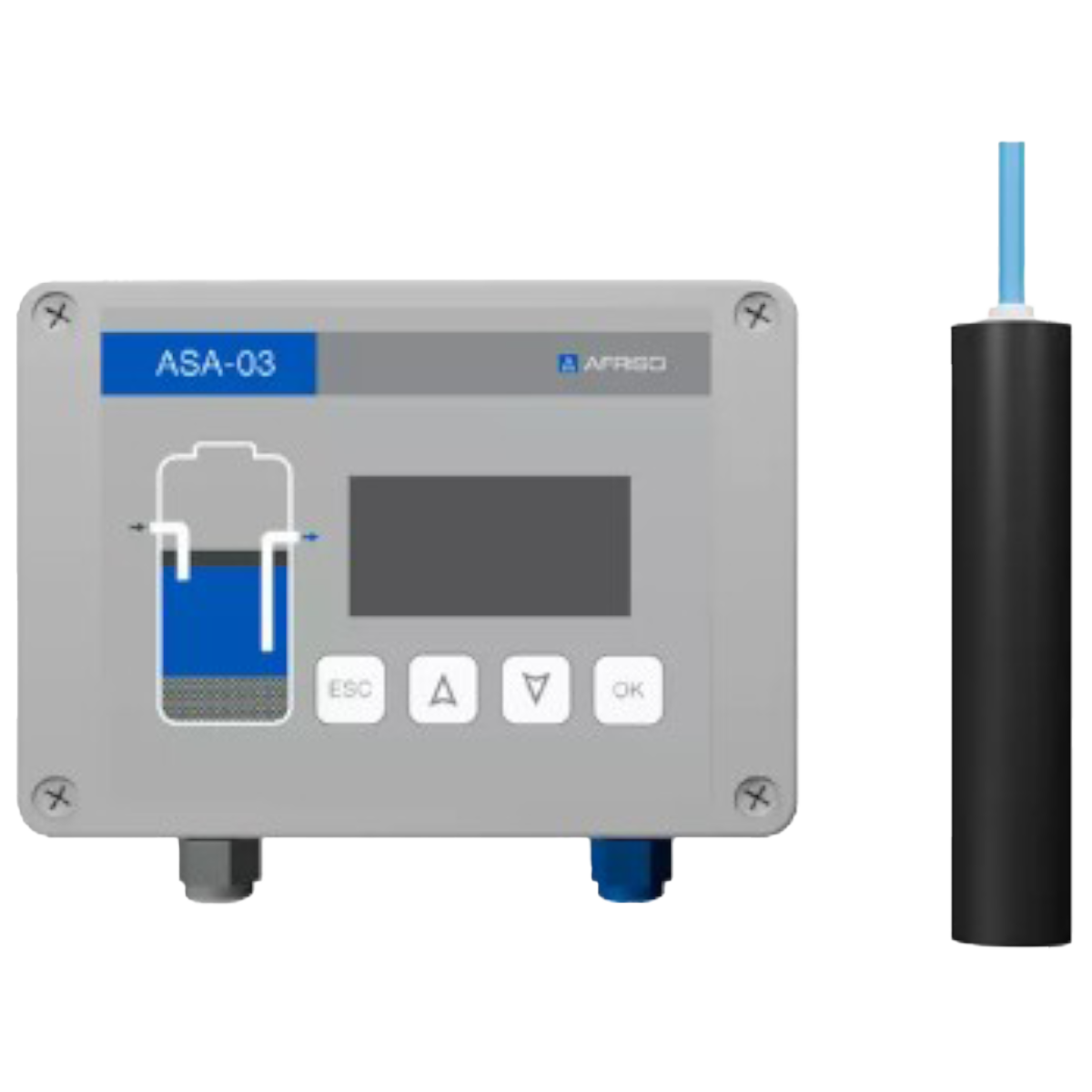 Olie/Fedt ASA-03-alarm